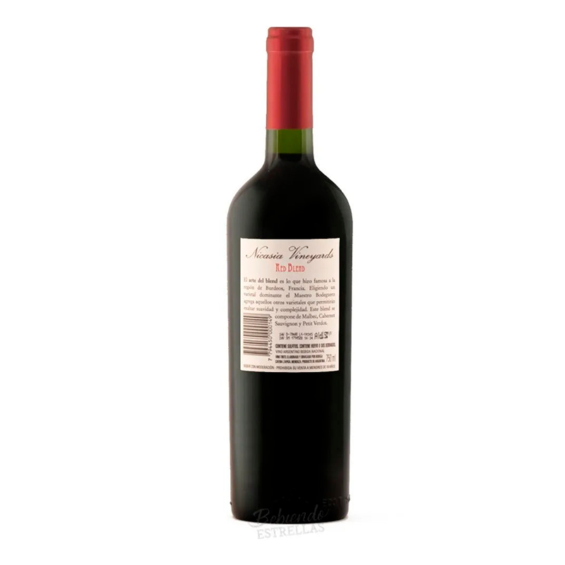 Vino Nicasia Vineyard Red Blend Caja X6 750 Ml