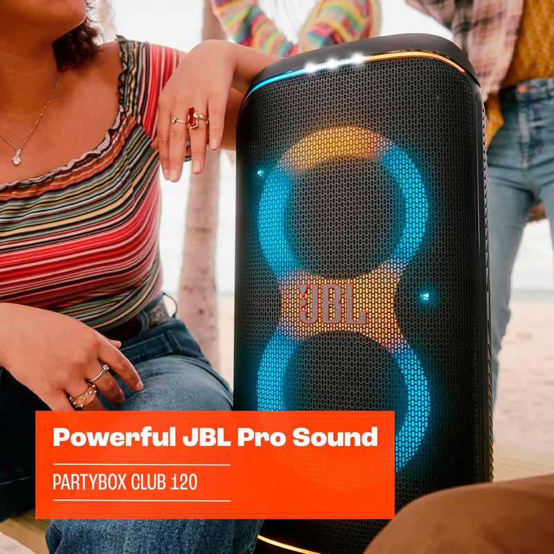JBL Partybox Club 120 – Potencia, Estilo y Diversión sin Límites
