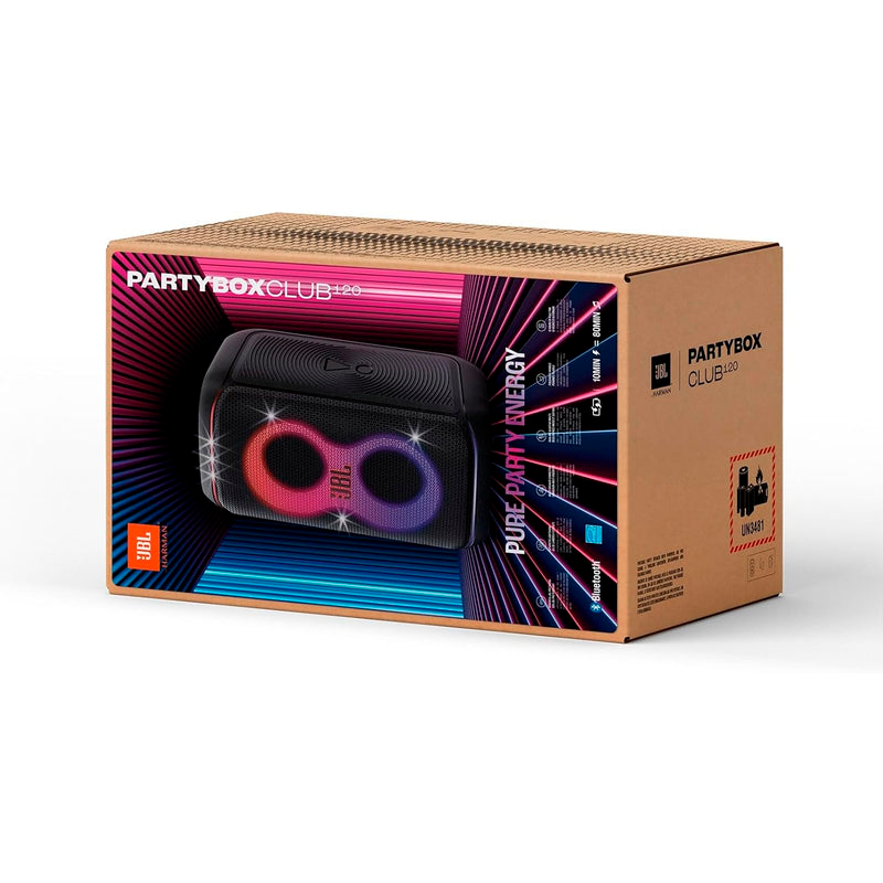 JBL Partybox Club 120 – Potencia, Estilo y Diversión sin Límites