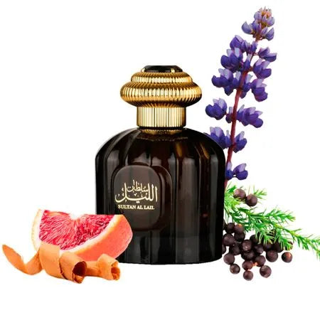 Al Wataniah Sultan Al Lail Eau de Parfum Perfume árabe para hombre 100ml 100ml