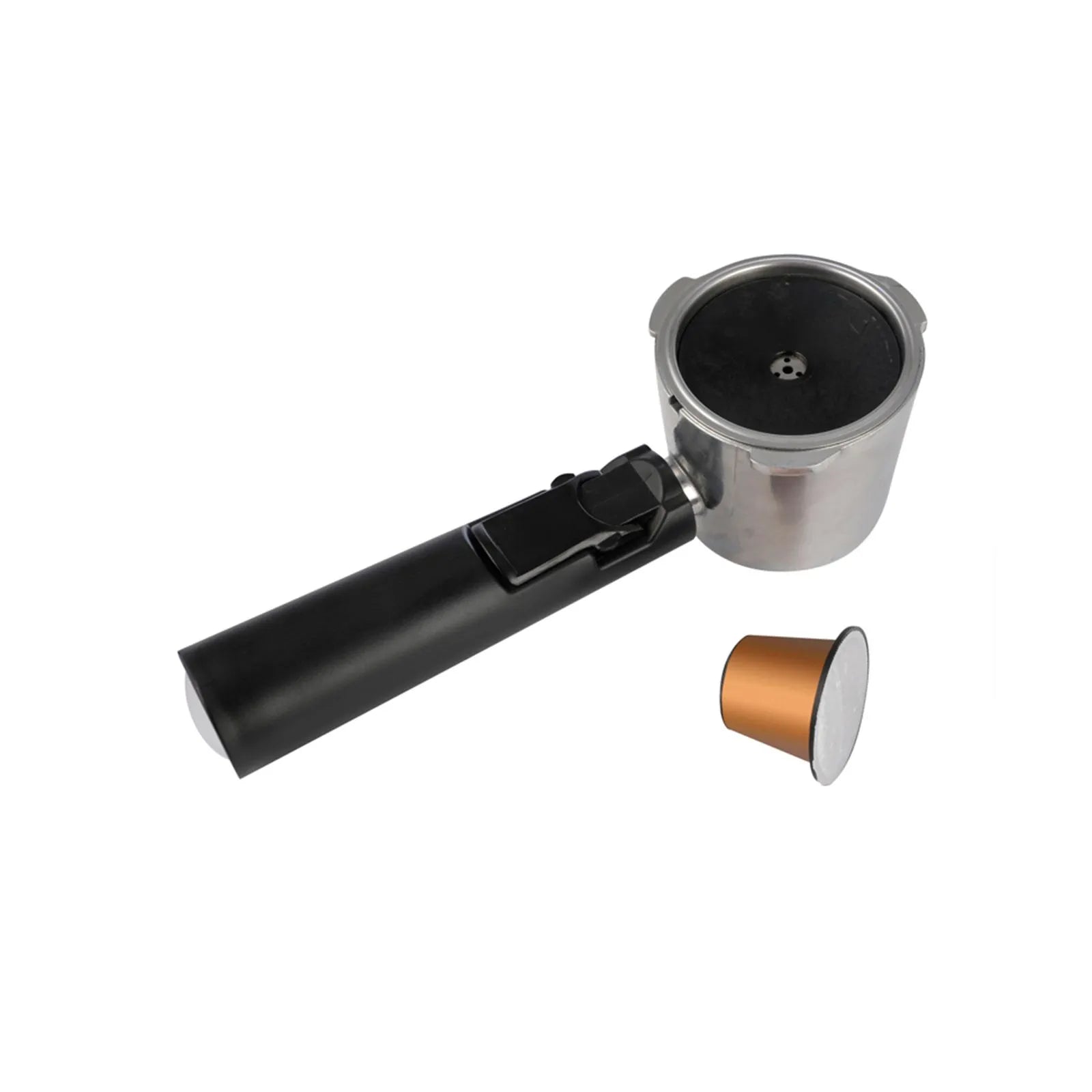 Cafetera Smartlife expreso 2 en 1 SL-EC8501 negro y plata