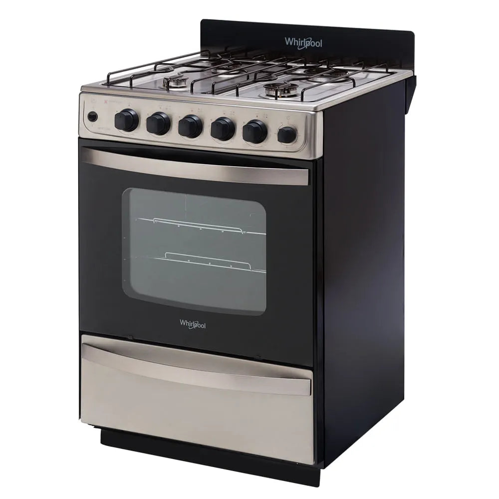 Cocina Whirlpool Multigas 56 cm Inox
