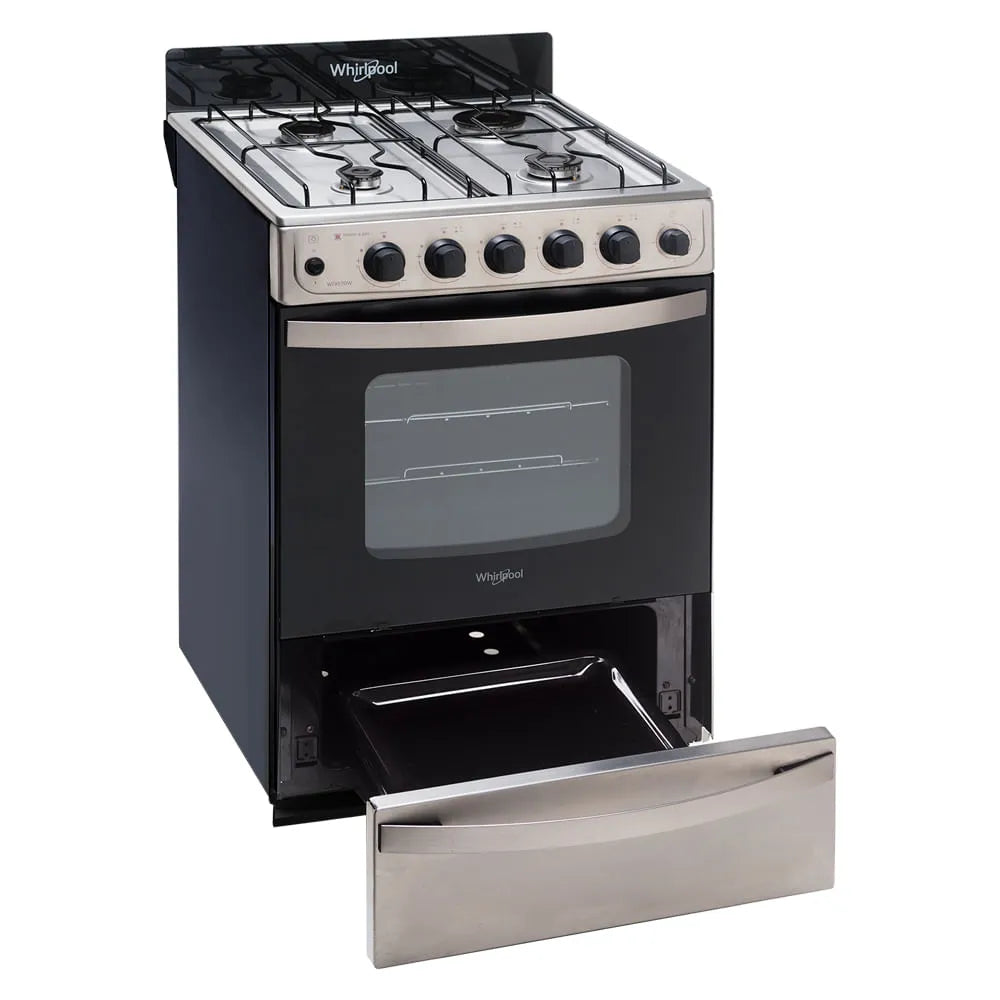 Cocina Whirlpool Multigas 56 cm Inox
