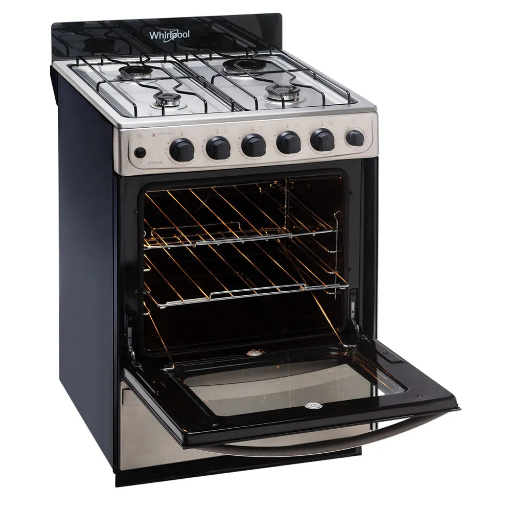 Cocina Whirlpool Multigas 56 cm Inox