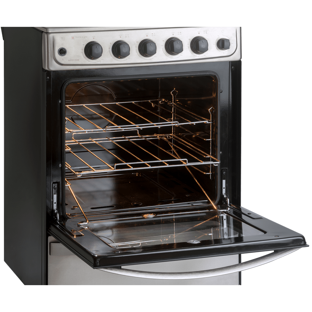 Cocina Whirlpool Multigas 56 cm Inox