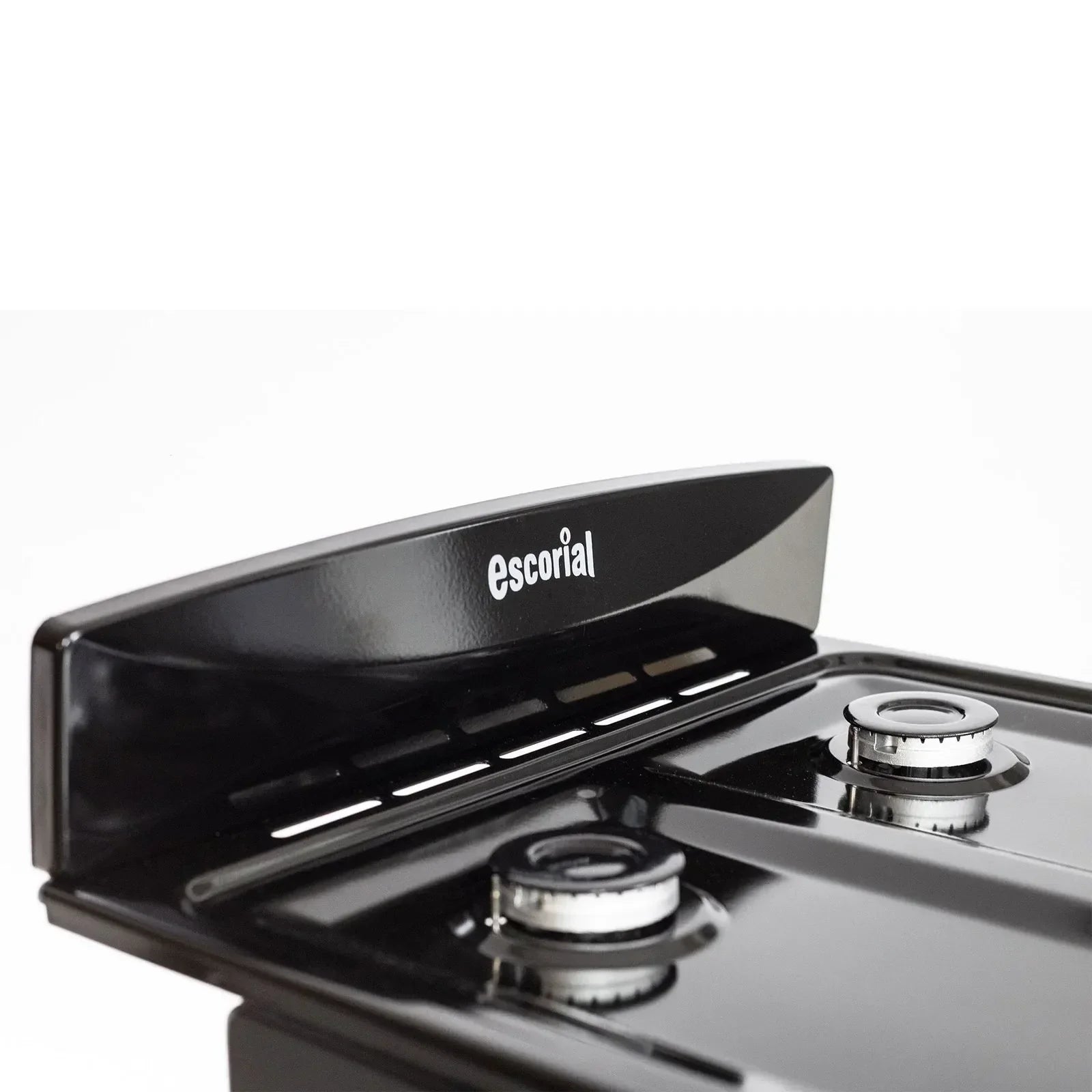 Cocina Escorial Candor 51 cm gas envasado negra