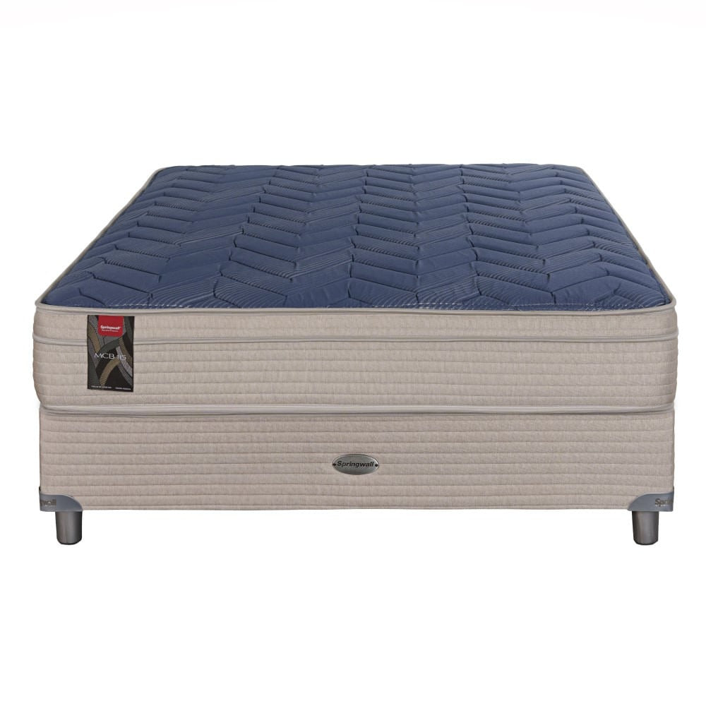 Colchón y Sommier Resortes Springwall MCB 115 Euro Pillow 140x190 - 2 Plazas