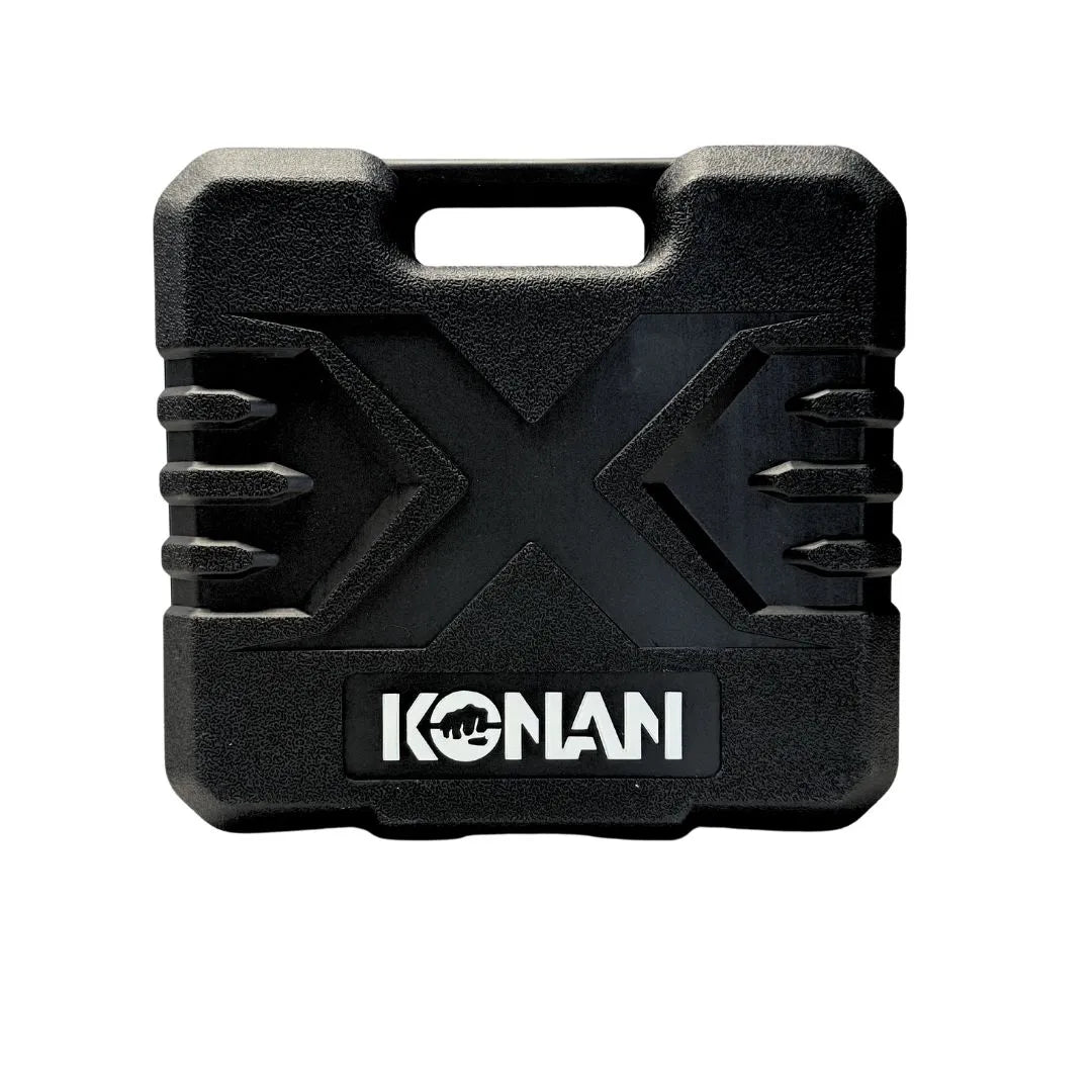Taladro Atornillador Percutor Inalambrico Bateria 12 V Konan
