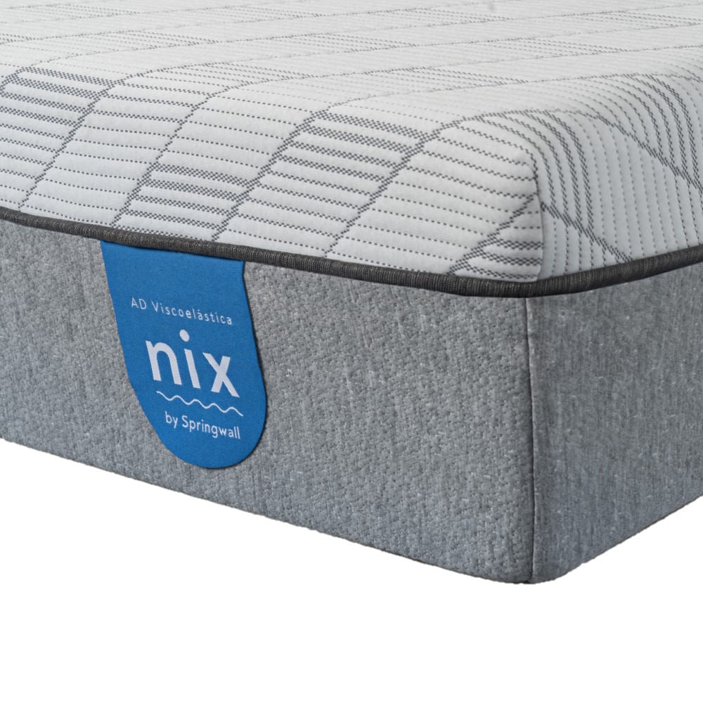 Colchón Espuma Alta Densidad Springwall Nix V Memory Foam 140x190 - 2 Plazas