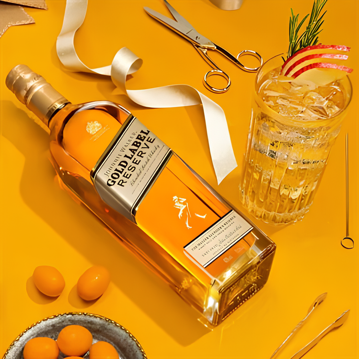 Whisky Johnnie Walker gold label reserve botella 750 ml