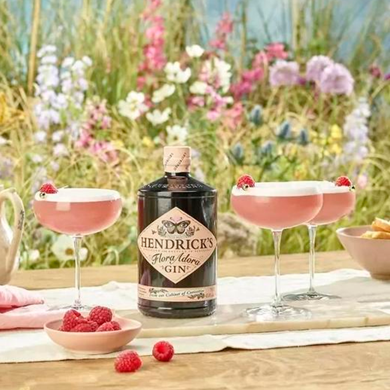 Gin Hendricks flora adora en botella 700 ml