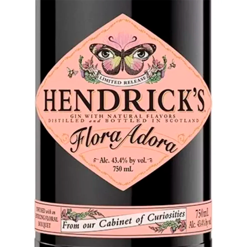 Gin Hendricks flora adora en botella 700 ml