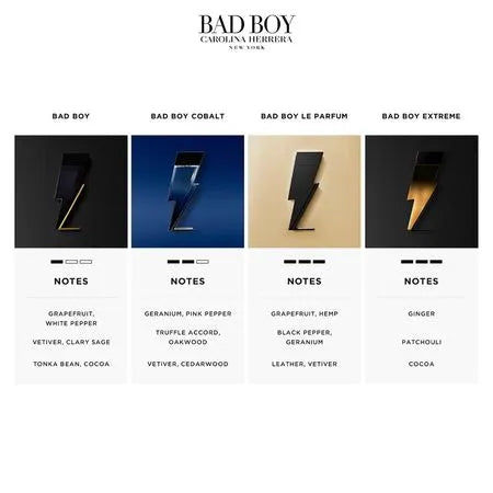 Bad Boy Extreme Carolina Herrera - Perfume Masculino - Eau de Parfum 50ml