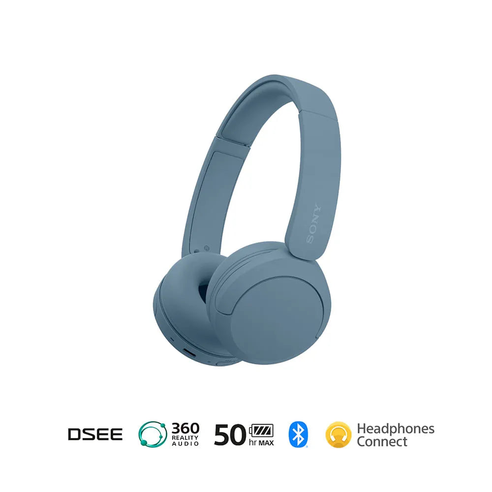 Auriculares Sony Bluetooth Inalámbricos WH-CH520 azul