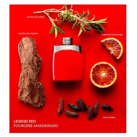 Legend Red Montblanc – Perfume Masculino – Eau de Parfum 30ml