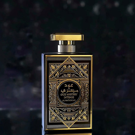 Perfume árabe intenso Oud Mystery Al Wataniah para hombre, 100 ml