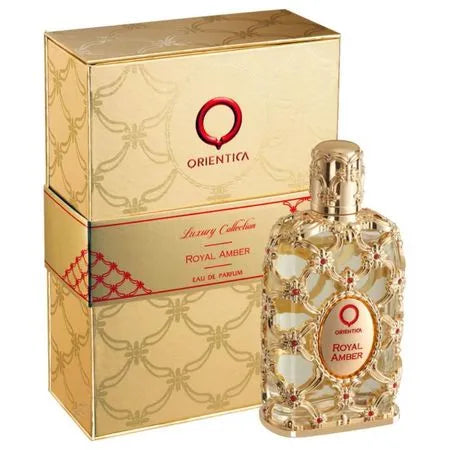 Perfume árabe Royal Amber Orientica Eau de Parfum para mujer 80 ml