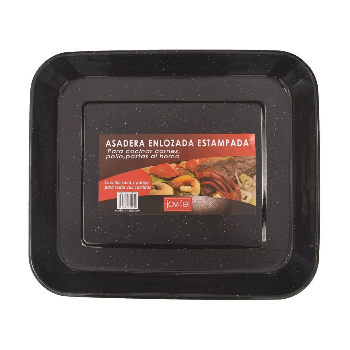 Asadera estampada enlozada Jovifel N 6 1 u.