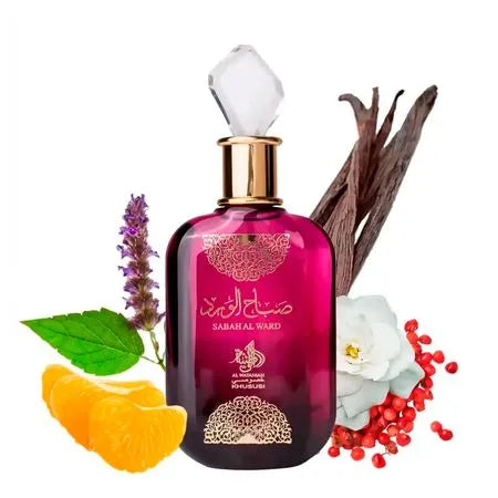 Perfume árabe Al Wataniah Sabah Al Ward Eau de Parfum para mujer 100 ml