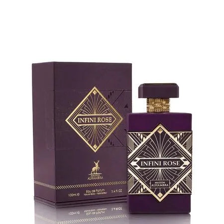 Maison Alhambra Infini Rose Eau de Parfum Perfume árabe unisex 100ml 100ml