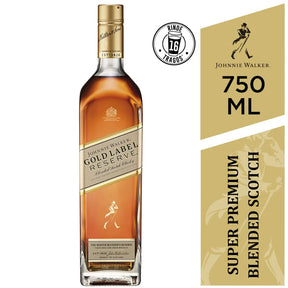 Whisky Johnnie Walker gold label reserve botella 750 ml