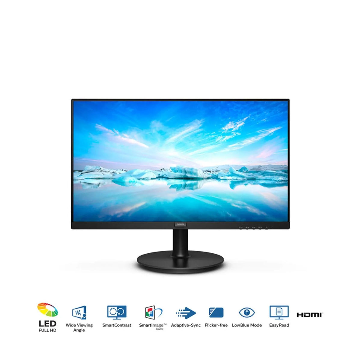 Monitor Philips 27" LCD FHD 272V8LA-55 negro