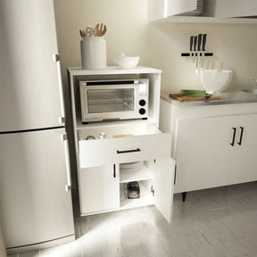 Rack para microondas Centro Estant G11BL blanco