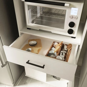 Rack para microondas Centro Estant G11BL blanco