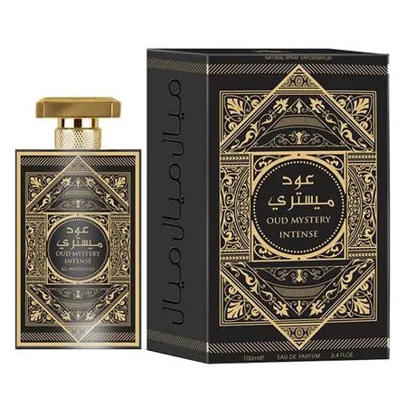Perfume árabe intenso Oud Mystery Al Wataniah para hombre, 100 ml