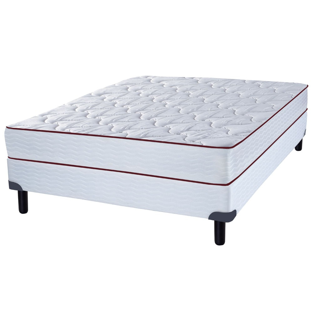 Sommier y Colchón de espuma 2 plazas Zafiro Azurita Edición Limitada 140x190
