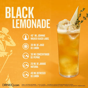 Whisky Johnnie Walker importado black label 1 l