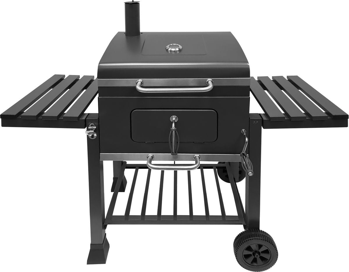 Parrilla de Exterior A Carbón Con Tapa Y Grill Hamilton Beach Premium HNA621