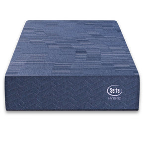 Colchón de resortes compactado de 1 plaza Serta Box Hybrid 90x190