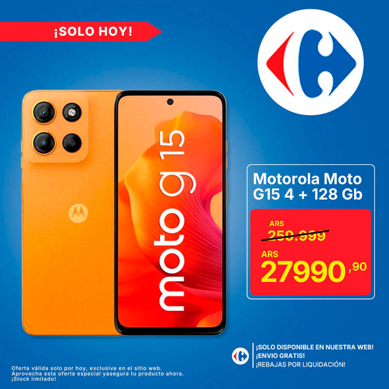 Motorola Moto G15 4 + 128 Gb