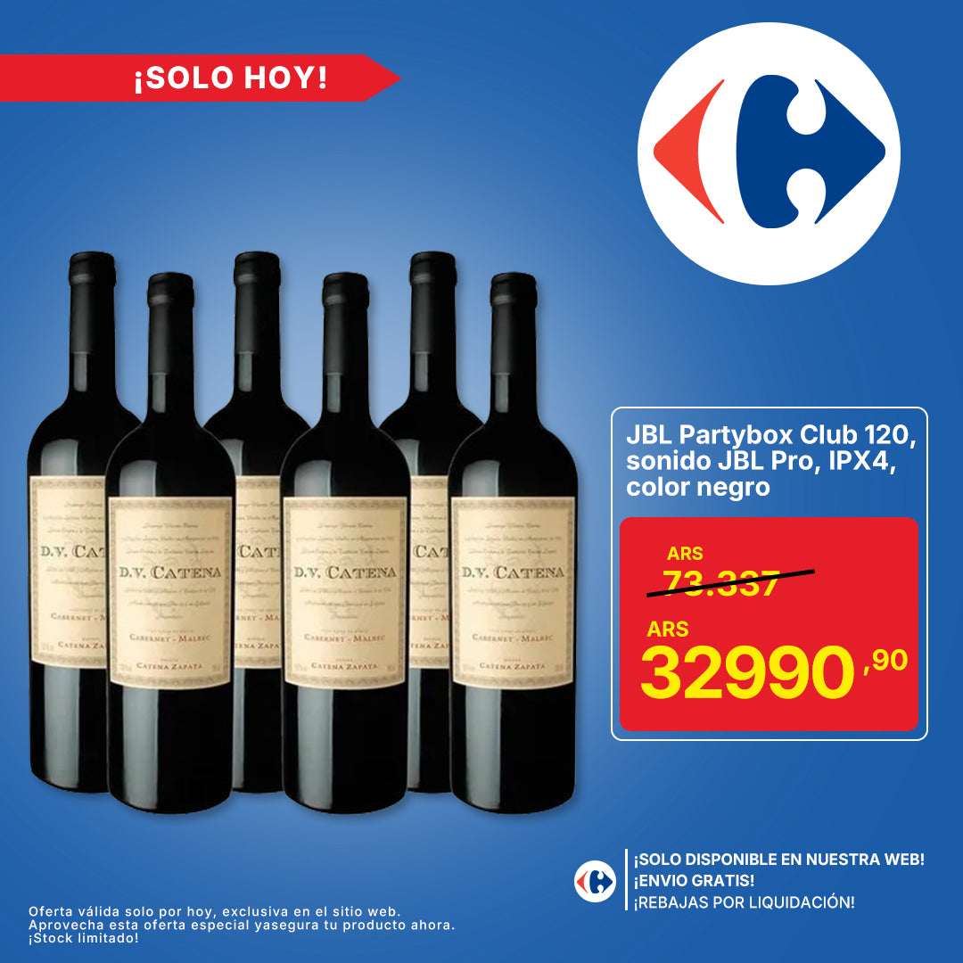 Vino Dv Catena Cabernet Malbec X 750ml Pack X6