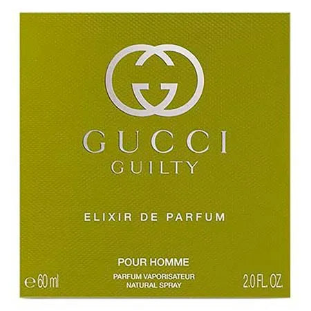 Gucci Guilty Pour Homme Perfume Masculino - Elixir de Parfum 60ml
