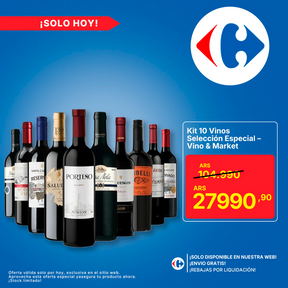 Kit 10 Vinos Selección Especial – Vino & Market