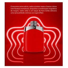Legend Red Montblanc – Perfume Masculino – Eau de Parfum 30ml